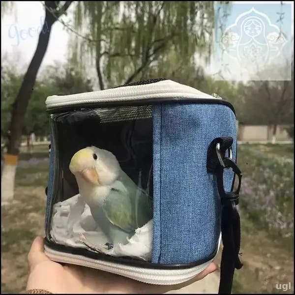 Переносная сумка для домашних животных, клетка для попугаев, дышащая съемная дорожная сумка, консультация по скидкам1