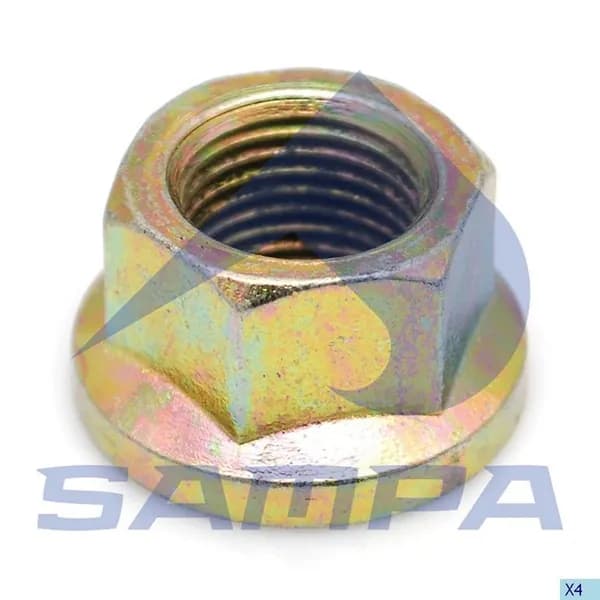 Гайка М16х1.5 пальца амортизатора,колеса арт 020459 SAMPA