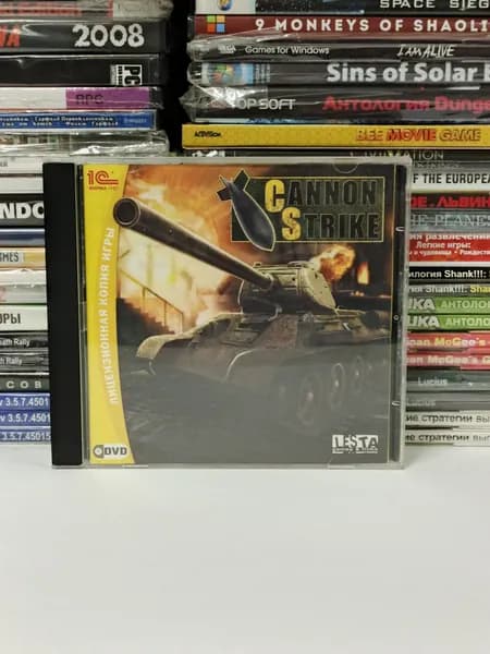Видеоигра Cannon Strike 2009 PC DVD