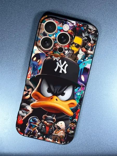 Чехол на Apple IPhone 16 Pro с принтом Мультфильмы