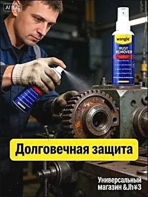 Преобразователь ржавчины Спрей, 100 мл, 1 шт.
