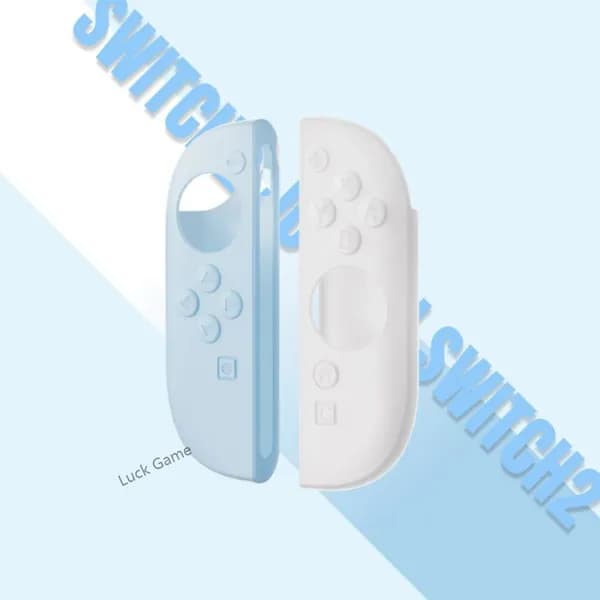 Силиконовые чехлы для контроллеров Nintendo Switch 2 (NS2), пара, защитные, антискользящие