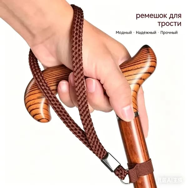 Ремешок на руку для трости универсальный
