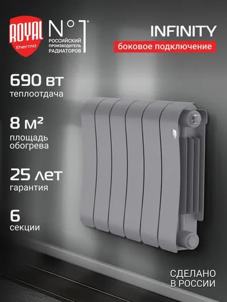 Радиатор биметаллический Infinity 300