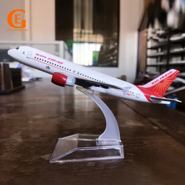 Металлическая Модель Самолета Air India Airbus 320