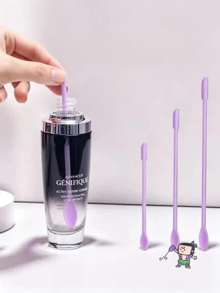 Силиконовая лопатка для крема косметическая ложечка шпатель 3 шт