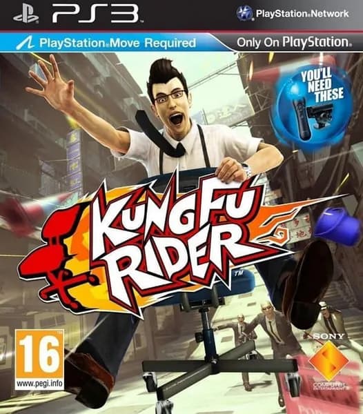 PS3 игра Kung Fu Rider