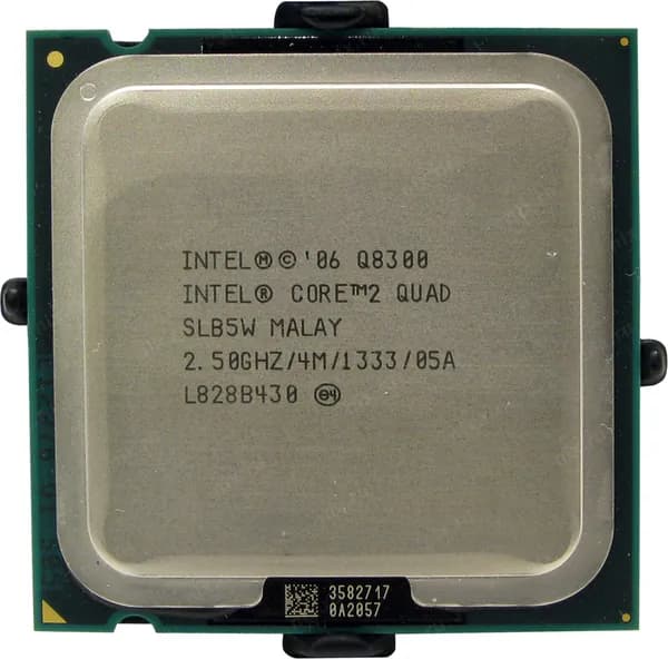 Процессор Intеl Core 2 Quad Q8300 Socket LGA775 2.5 -> 2.5 ГГц 4 ядра 95 Вт