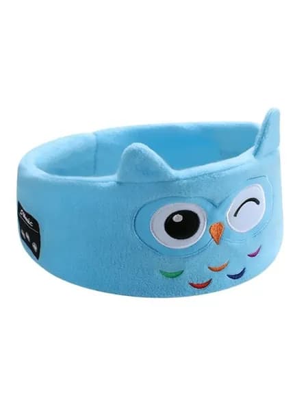 Детские Bluetooth-наушники-сова, синие, 5.3