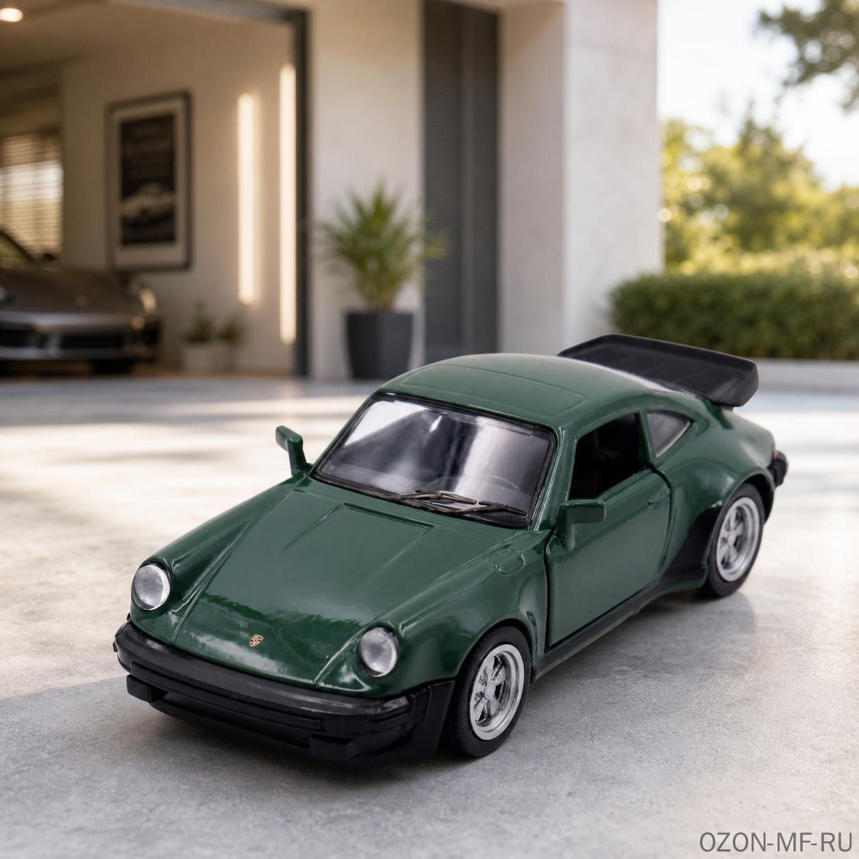 RMZ CITY 1:36 Коллекционная металлическая машина Porsche 911 Turbo 1978