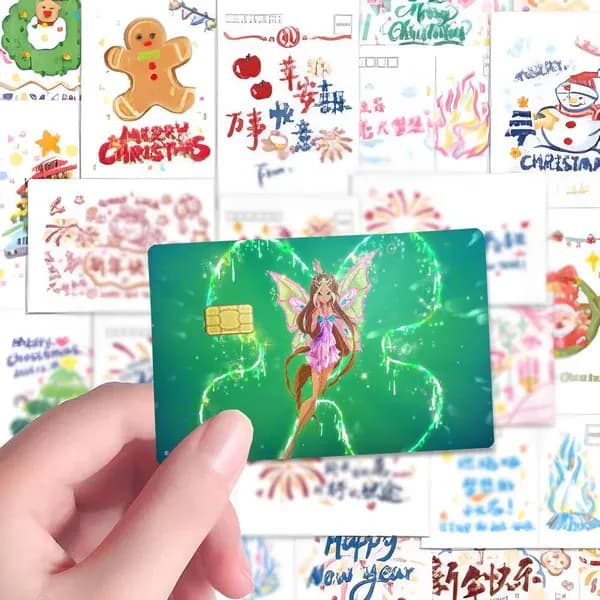Клуб Винкс Winx Club Наклейка для банковской карты