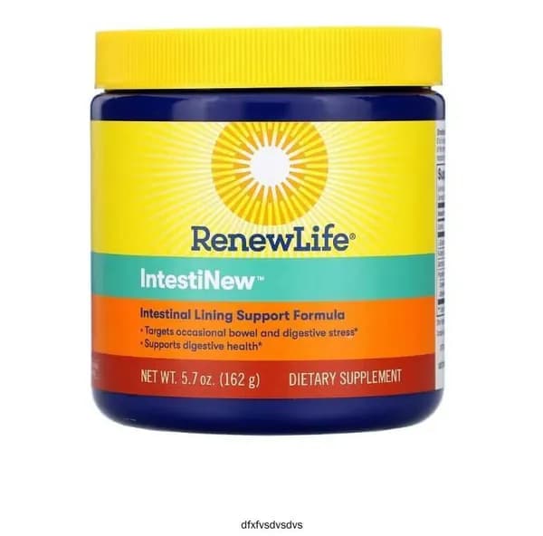 Renew Life, IntestiNew, средство для поддержки слизистой оболочки кишечника, 162 г