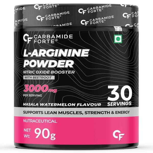 Аргинин для спорта Carbamide Forte биодобавка комплекс для тренировок, растительный экстракт, 90 г, упаковка 3 шт, оттенок Pack of 3