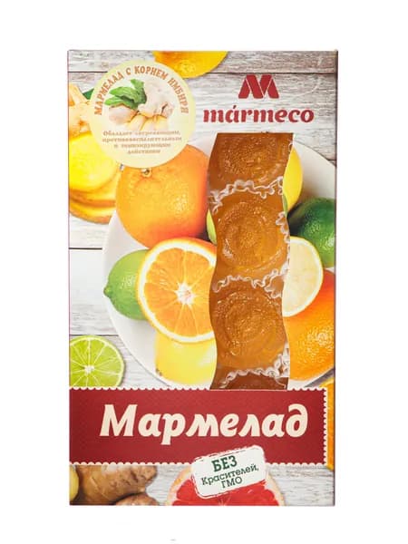Мармелад желейный формовой " С корнем Имбиря", 180гр