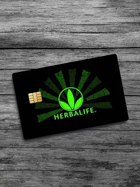 Fashion H-HERBALIFE Стильные водонепроницаемые наклейки для карт защита и украшение кредитных, банковских и транспортных проездных карт, повседневное использование.