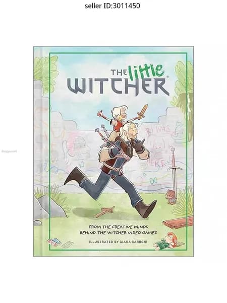 Книга The Little Witcher : яркие иллюстрации и забавные приключения для маленьких фанатов