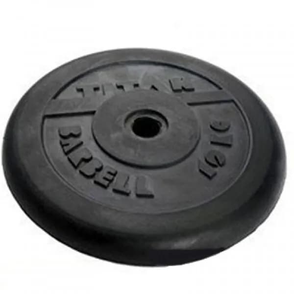 Диск (блин) обрезиненный TITAN Barbell 10 кг (d31)