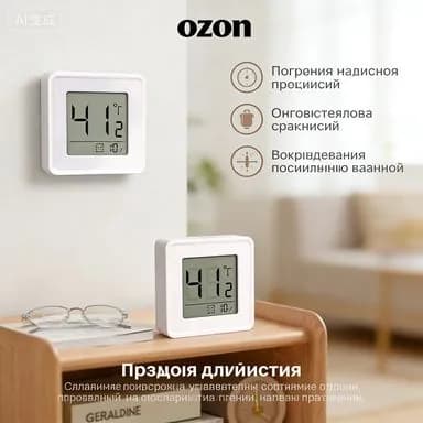 Smart Tuya Zigbee Датчик Температуры И Влажности С Отчетностью О Приложениях ЖК -Экране
