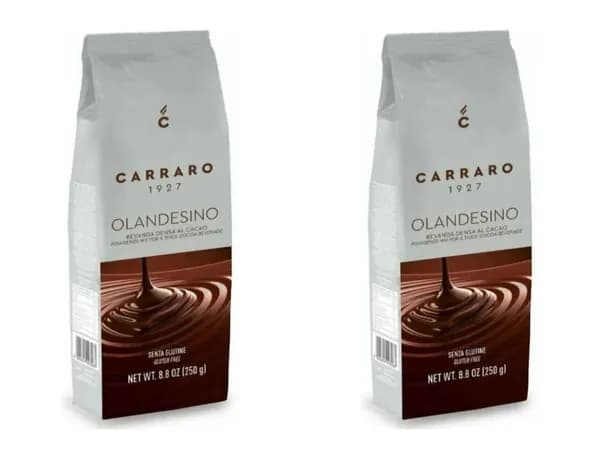 Carraro Какао растворимое Olandesino, 250 г, 2 уп