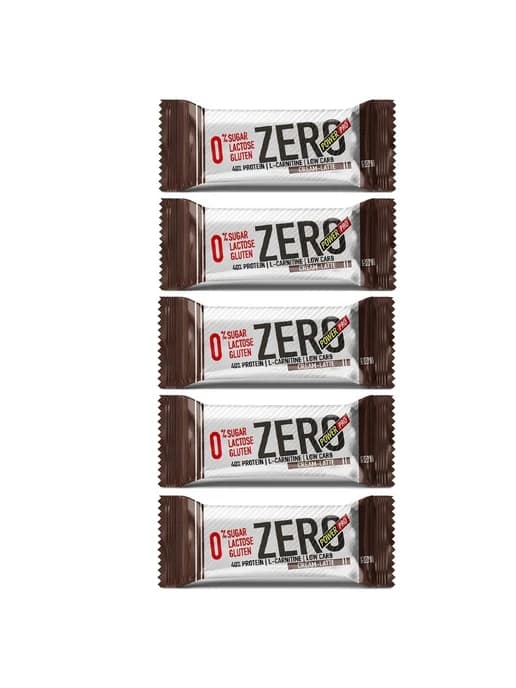 Протеиновый батончик 40% ZERO 5 шт 50 гр Кремовый латте
