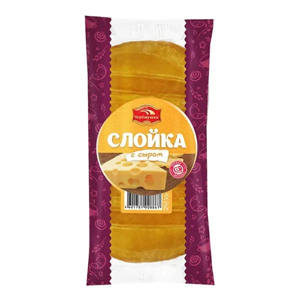 Слойка Черемушки с сыром 90 г
