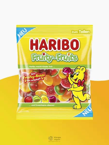 Фруктовый Жевательный Мармелад Haribo Fruity-Fruits 160 Г