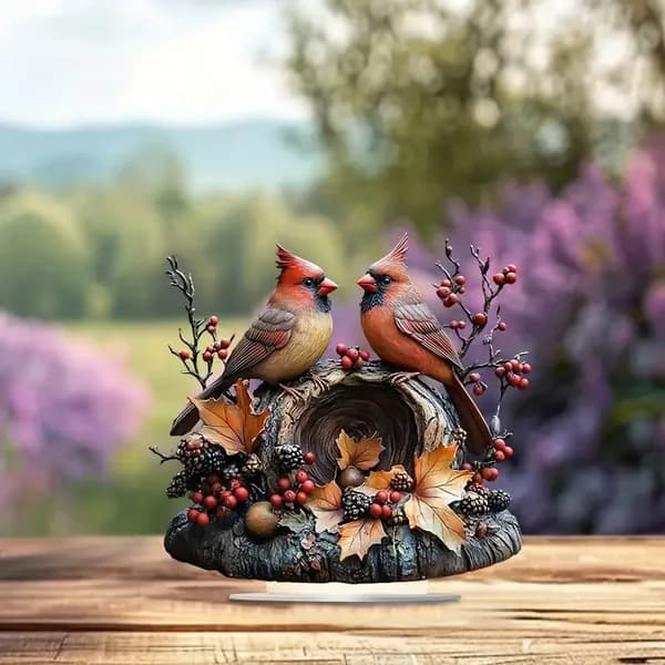 Алмазная мозаика, фигурка-статуэтка 17*16 см, новогоднее настольное украшение, презент на Новый год