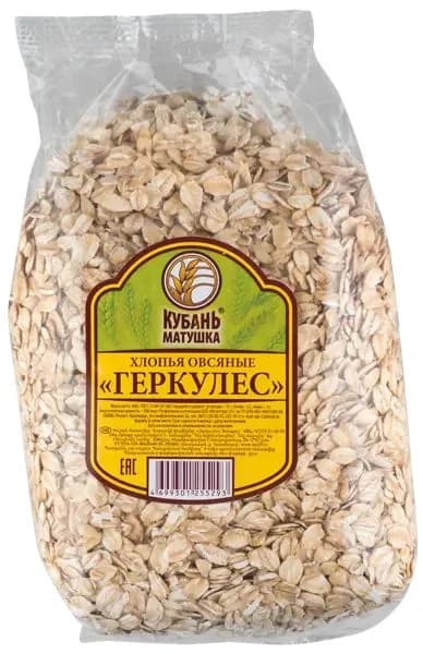 Хлопья г. Краснодар Кубань матушка овсяные геркулес Югоптторг-23 м/у, 400 г