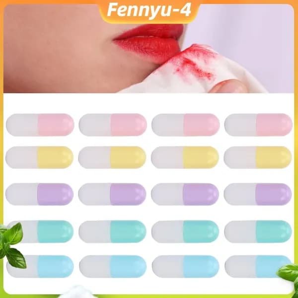 Пустые губные помады, мини, 20 штук, для DIY, косметические контейнеры