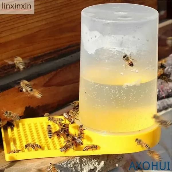 Пластиковая поилка для пчел, пчеловодная кормушка для питьевой воды