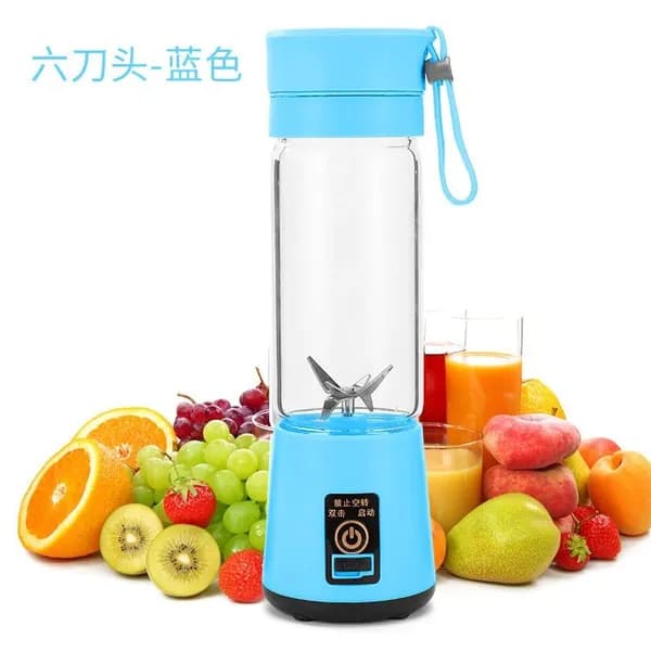 Соковыжималка электрическая комбинированная SKU00141_SKU00141-LAN6YESHUANGJIYING, синий