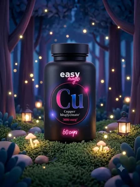 Меди бисглицинат (Copper bisglicinate), 60 капсул