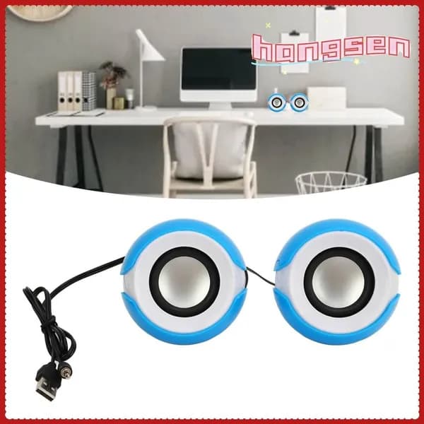 Мини колонки USB, компактные и прочные, для MP3 и мобильных телевизоров