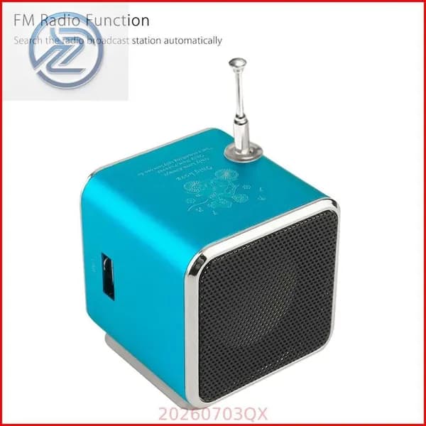 Мини-колонка TD-V26 с воспроизведением с USB-флешки
