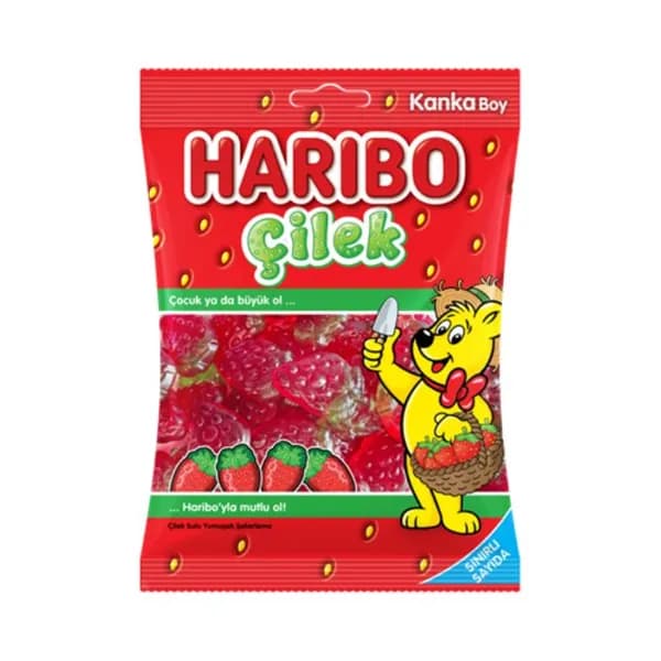 HARIBO Strawberry 80 G - драже