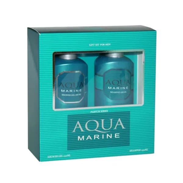 FESTIVA Набор мужской Aqua Marine ,шампунь для волос 250 мл , гель для душа 250 мл