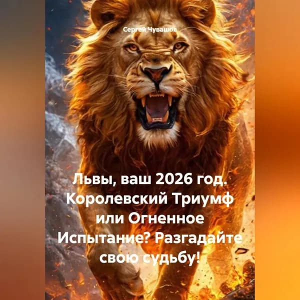 Львы, ваш 2026 год. Королевский Триумф или Огненное Испытание? Разгадайте свою судьбу! | Сергей Юрьевич Чувашов | Электронная аудиокнига