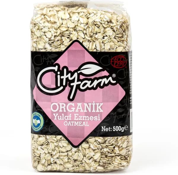 Органические овсяные хлопья Cityfarm, 500 г