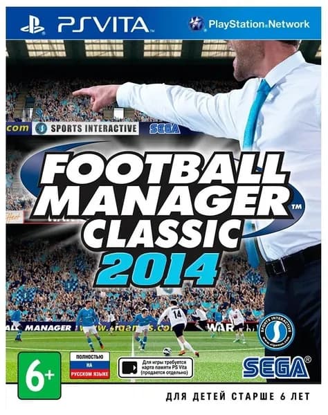 Игра Football Manager Classic 2014 (PlayStation Vita, Русская версия)