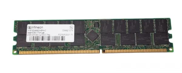 Оперативная память DDR, 333 МГц, 1 x (HYS72D256320HBR-6-C)