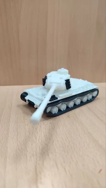 Танк ИС-2 с вращающейся башней 3D печать