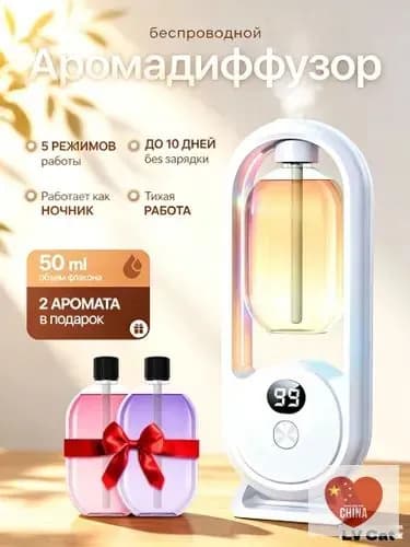 Аромадиффузор ультразвуковой 019f1c0c1cc8718e8f459a68015fdb57, белый