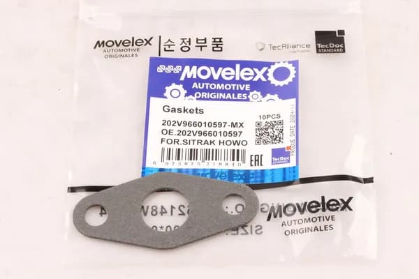 Прокладка Sitrak Howo трубки масляной турбокомпрессора Movelex Арт. 202V966010597-MX