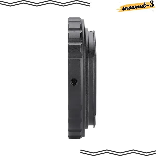 Адаптер объектива T Mount, алюминиевый, для Canon EOS EF DSLR 650D 60D 550D