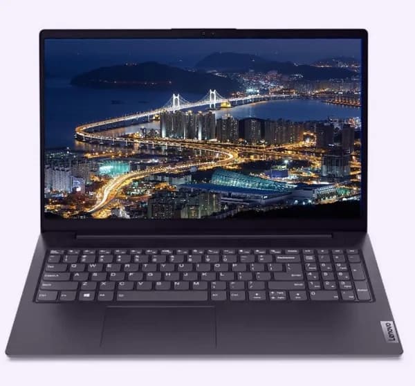 Lenovo Ноутбук 15", Intel Celeron N4500, RAM 4 ГБ, SSD 1000 ГБ, Intel UHD Graphics, Windows Pro, черный матовый, Русская раскладка
