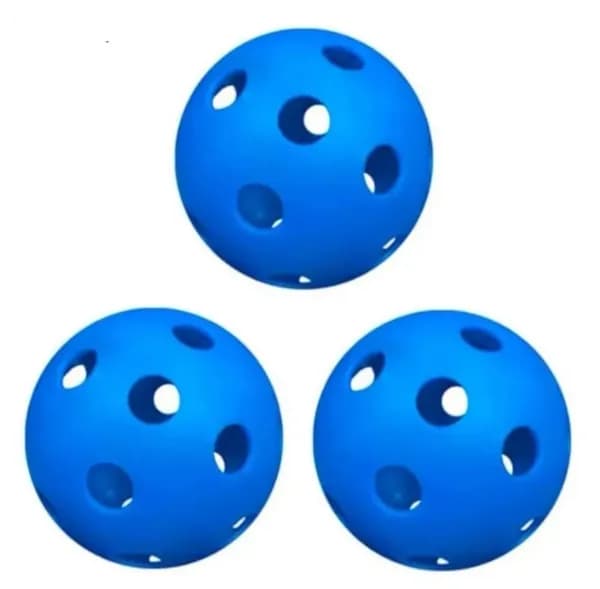 Мяч для флорбола Outdoor Sports Ball, Синий, 26 панелей, 72 мм (упаковка из 3 штук)