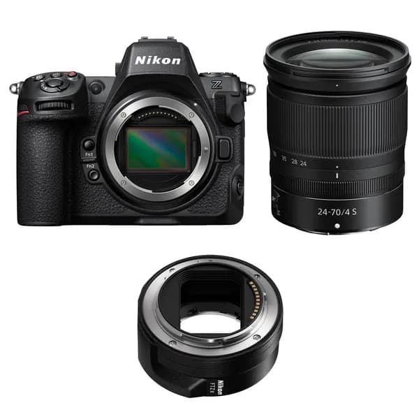 фотоаппарат Nikon Z8 Kit Nikkor Z 24-70mm f/4S Black + FTZ II адаптер