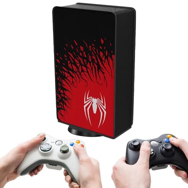 Чехол для PS5 с отверстиями под разъёмы не мешает подключению