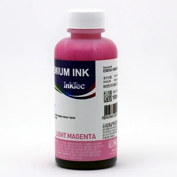 Чернила InkTec E0010-100MLM Light Magenta для Epson T0826, (100мл)