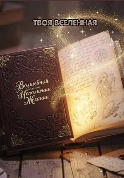 Волшебный блокнот исполнения желаний | Твоя Вселенная | Электронная книга